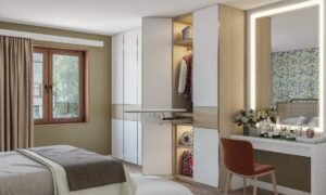 white-wardrobe-design-with-dressing-unit